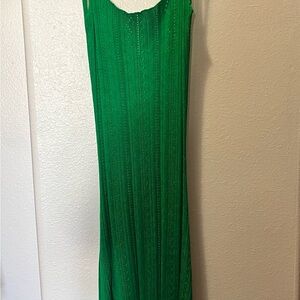 Gimaguas Vibrant Green Maxi Dress (used)